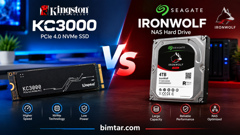 Kingston KC3000 vs Seagate IronWolf: Which Storage Drive Should You Buy?