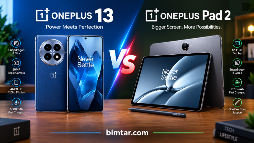 OnePlus 13 vs OnePlus Pad 2: Which One Fits Your Life Better?