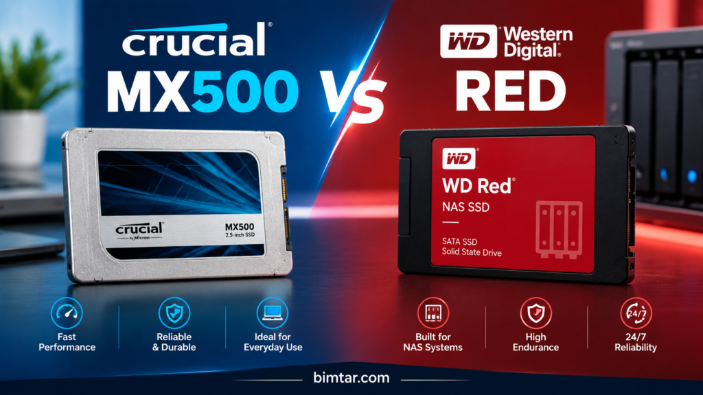 Crucial MX500 vs Western Digital Red: Which Storage Drive Should You Buy?