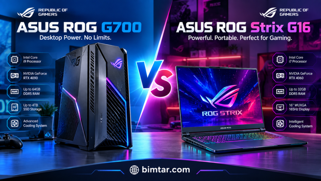 ASUS ROG G700 vs ASUS ROG Strix G16: Which Gaming Machine Should You Buy?