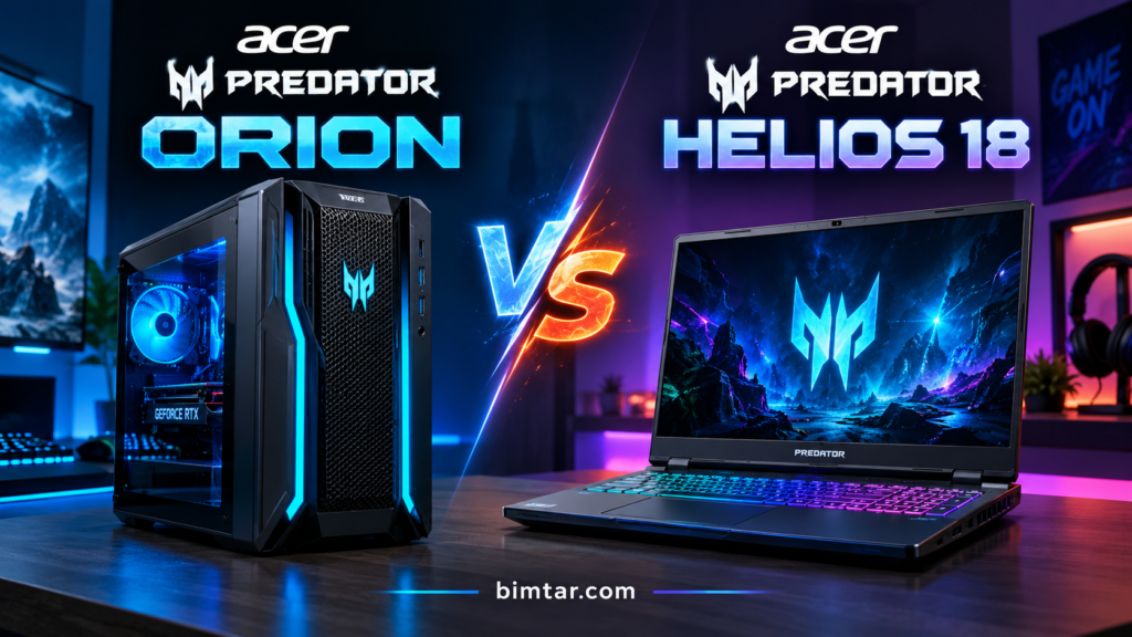 Acer Predator Orion vs Predator Helios 18: Which Predator Is Right for You?