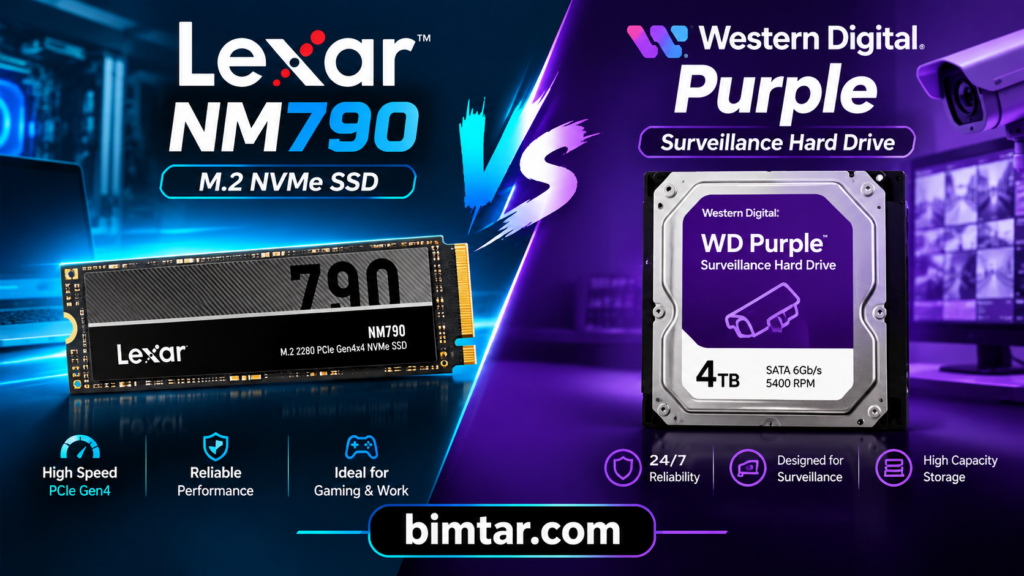 Lexar NM790 vs Western Digital Purple: Which Storage Drive Should You Buy?