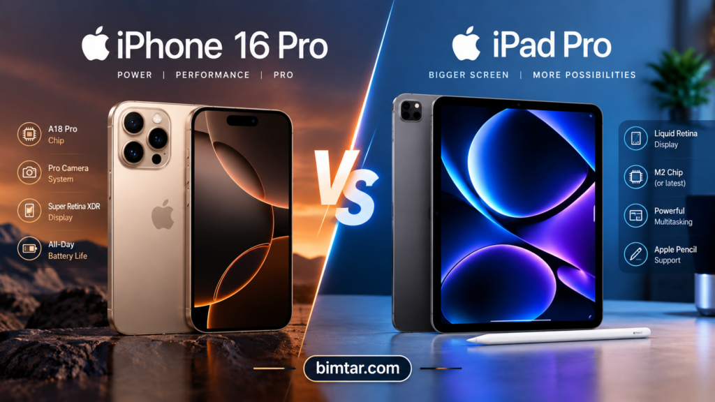 iPhone 16 Pro vs iPad Pro: A Comprehensive Comparison