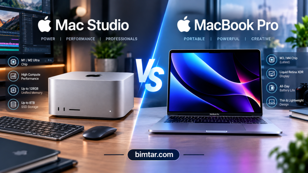 Apple Mac Studio vs MacBook Pro: A Complete Comparison Guide