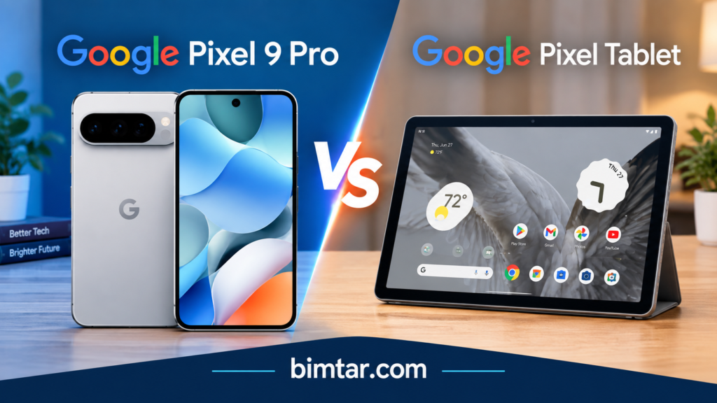 Google Pixel 9 Pro vs Google Pixel Tablet: Which Google Device Fits Your Life?